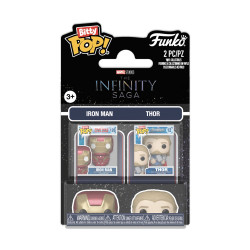Funko Bitty Pop! 2-Pack Marvel: The Infinity Saga -  Iron Man  amp;amp; Thor Vinyl Figures