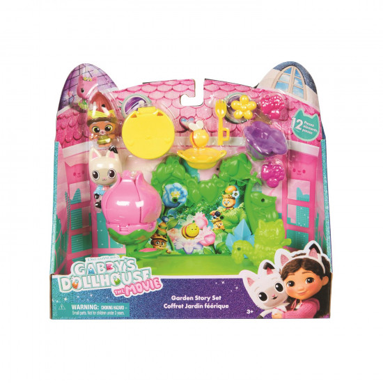 Spin Master Gabby's Dollhouse Movie: Garden Story Set (6074117)
