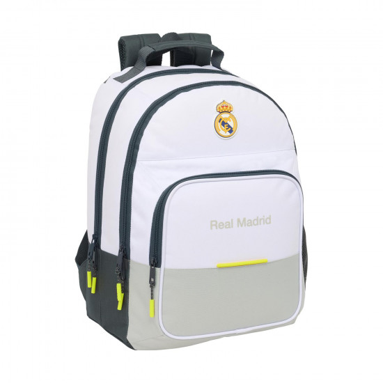 Safta: Real Madrid 25/26 Home Kit - Double Backpack (612554560)