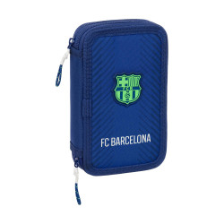 Safta: FC Barcelona - Double Filled Pencil Case (28pcs) Navy Blue (412525854)