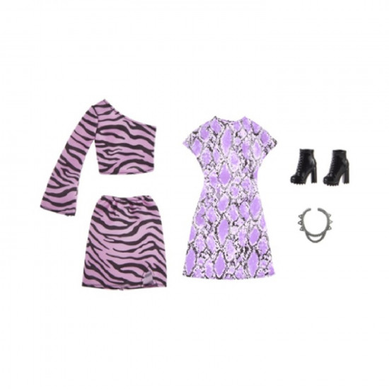 Mattel Barbie: Fashions - Pack Of 2 (4 Designs) Cdu – Barbie Style Fashions (JJN92)