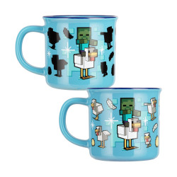 Paladone: Minecraft - Chicken Jockey Heat Change Mug (PP16272MCF)