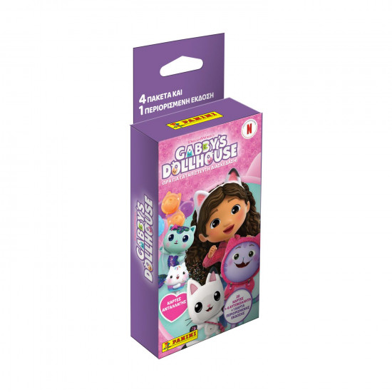 Panini Gabby's Dollhouse: Eco Blister (4 packs of 5 cards plus 1 limited edition card)