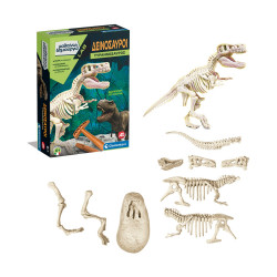 AS Clementoni Μαθαίνω amp;amp; Δημιουργώ Lab: Δεινόσαυροι - Τυραννόσαυρος (1026-63413)