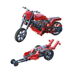 AS Clementoni Μαθαίνω amp;amp; Δημιουργώ Build: Εργαστήριο Μηχανικής - Roadster amp;amp; Dragster (1026-63246)