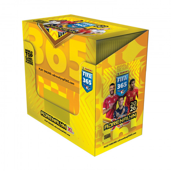 Panini Fifa 365: 2026 Adrenalyn XL- Display (Display Of 50 Packs)