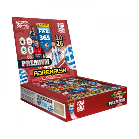 Panini Fifa 365: 2026 Adrenalyn XL- Premium Display (10 Premium Packs)