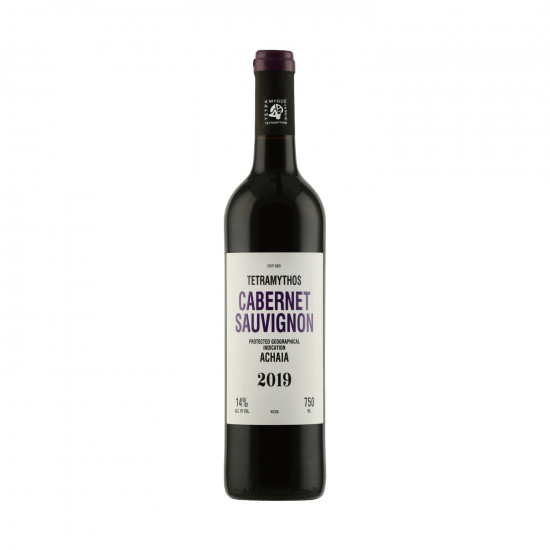 Tetramythos - Cabernet Sauvignon - Red Dry Organic Wine P.G.I,750 ml