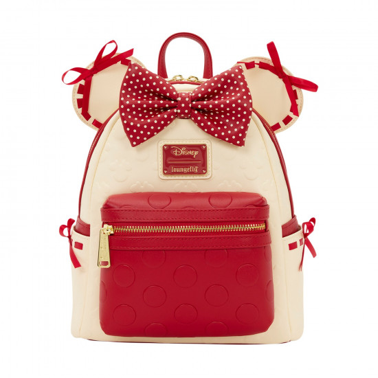 Loungefly Disney: Minnie Mouse - Rock The Dots Mini Backpack (WDBK4387)