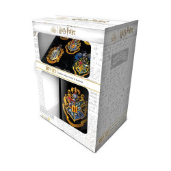 Pyramid: Harry Potter - Crest Gift Set (Mug, Coaster amp;amp; Keychain) (GP86732)