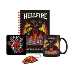 Pyramid: Stranger Things - Hellfire Club Bumper Gift Set (Mug, Coaster, Keychain amp;amp; A5 Wiro Notebook) (GP86558)