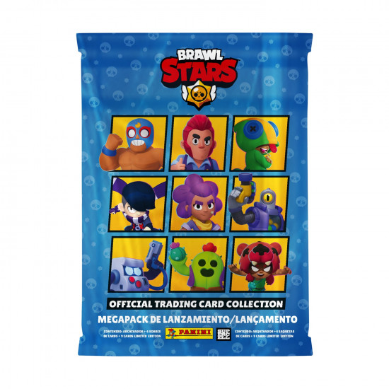 Panini Brawl Stars: Starter Pack (1 binder, 3 Packs of 6 cards, 1 Limited Edition Card)