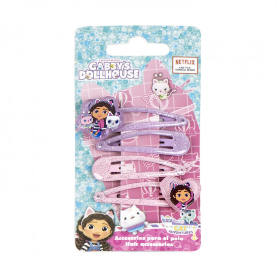 Cerda Beauty: Gabby’s Dollhouse - Hair Clips (4pcs) (2500003451)
