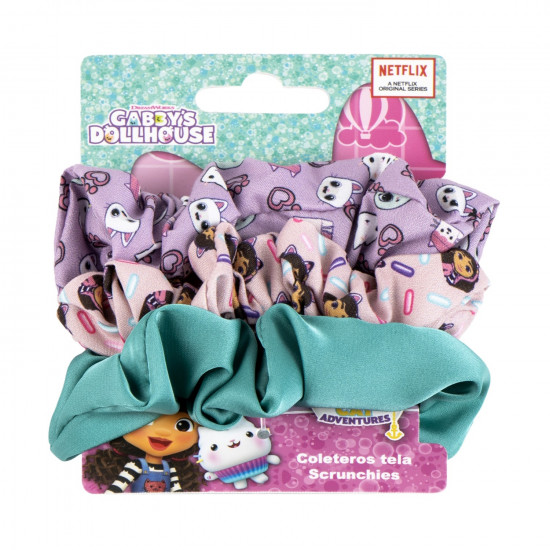 Cerda Beauty: Gabby’s Dollhouse - Scrunchies (3pcs) (2500003454)