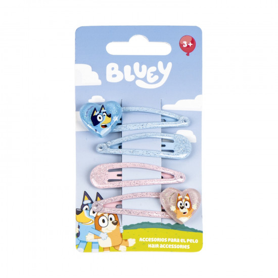 Cerda Beauty: Bluey - Hair Clips (4pcs) (2500003441)