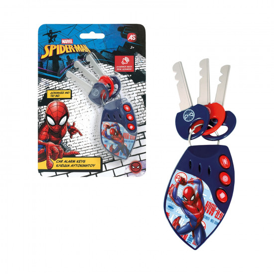 AS Pocket Money: Κλειδιά και Συναγερμός Αυτοκινήτου Spider-Man (1027-64261)