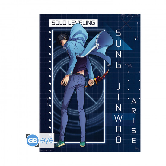 Abysse: Solo Leveling - Jinwoo Arise Chibi Poster (52X38cm) (GBYDCOA025)