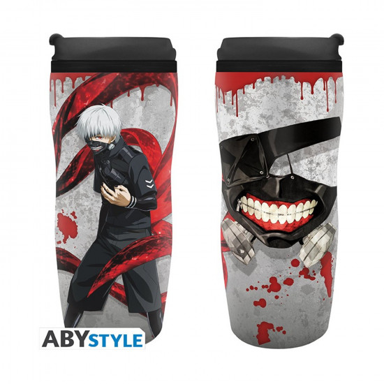 Abysse: Tokyo Ghoul - Ken Kaneki Travel Mug (335ml) (ABYTUM037)