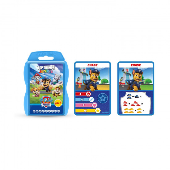 Winning Moves Top Trumps Juniors: Paw Patrol 5 in 1 (WM04723-ML1-6)
