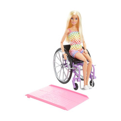 Mattel Barbie: Fashionistas - Blonde Doll with Disability Train (HJT13)