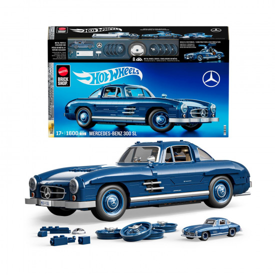 Mattel Brick Shop: Hot Wheels Premium Series - Mercedez-Benz 300 SL (HWW25)
