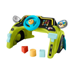 Fisher-Price Laugh & Learn - Sit & Steer Driver (English, Greek & Turkish Language) (HYR91)