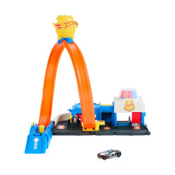 Mattel Hot Wheels Monster Trucks: Super Police Station (JBM71)