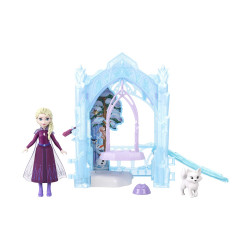 Mattel Disney: Frozen Storytime Stackers - Elsa's Icy Animal Hideaway Playset (JFG29)
