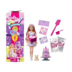 Mattel Barbie: Party Unboxed Reveal - Blonde Hair Doll (JFG70)