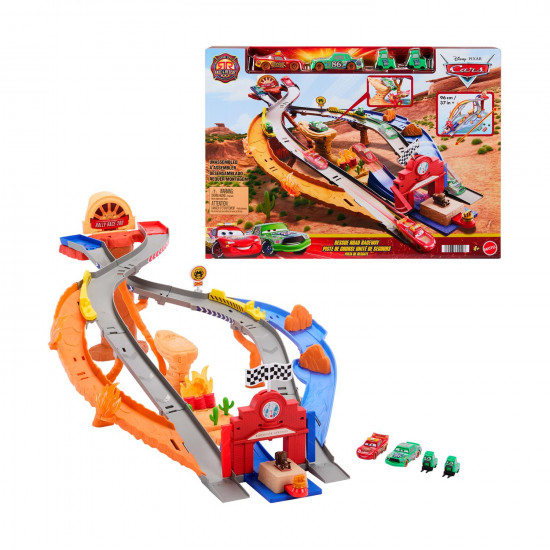 Mattel Disney Cars: Radiator Springs Race & Rescue - Rescue Road Raceway (JFL57)