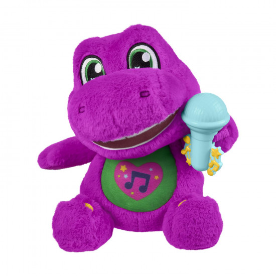 Mattel Barney's World: Sing-Along Barney - Plush Toy (English Language) (JGT51)