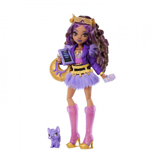Mattel Monster High: Basic Series - Clawdeen Wolf (New Design) (JHK30)