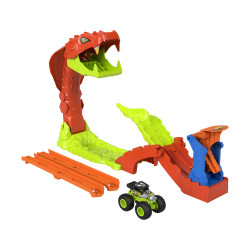 Mattel Monster Trucks: Snake Slam Takedown Playset (JJN44) *