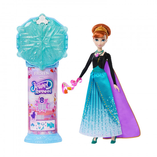 Mattel Disney: Frozen Jewel Reveal - Anna with Jewelry Box Doll (JJY37)