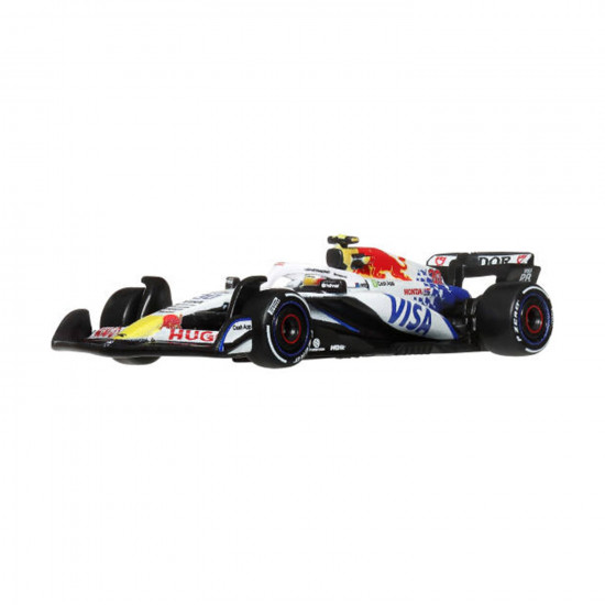 Mattel Hot Wheels Premium: F1 2025 - Visa Cash App Racing Bulls Formula 1 Team Vehicle (JKD79)