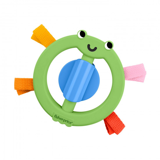 Fisher-Price: Baby Toys (0-6 Months) Rattles & Teething Toys - Fisher Price® Ribbit 'n Ribbons Fro (JKW55)