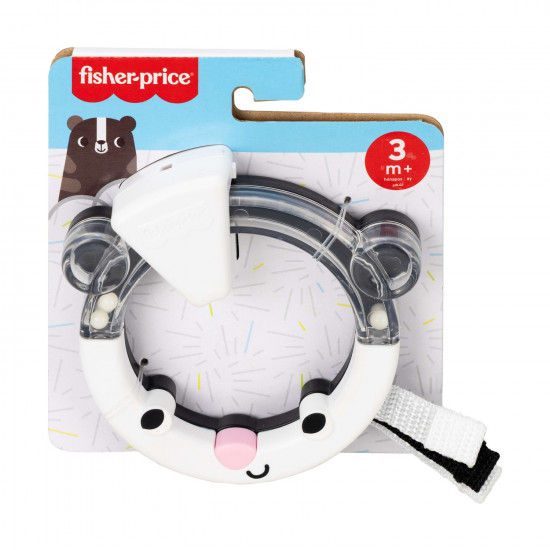 Fisher-Price: Baby Toys (0-6 Months) Rattles & Teething Toys - Fisher Price® Stinkin' Cute Skunk A (JKW57)