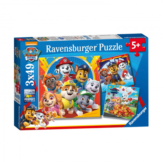 Ravensburger Puzzle: Paw Patrol (3x49pcs) (05048)