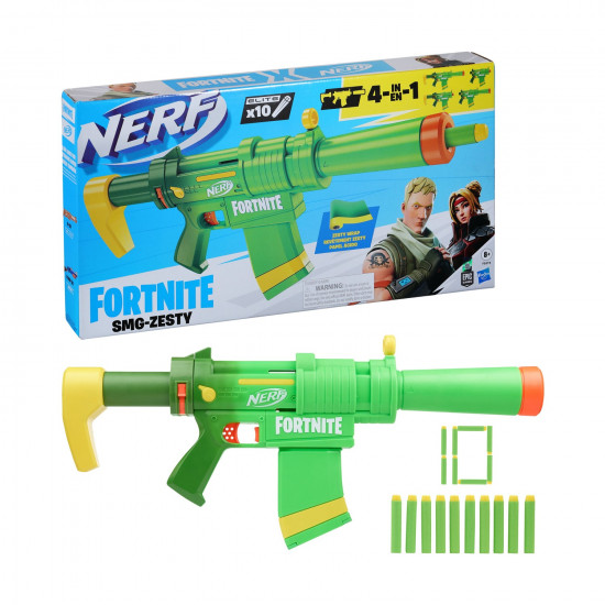 Hasbro Nerf: Fortnite SMG-Zesty (F0319)* *