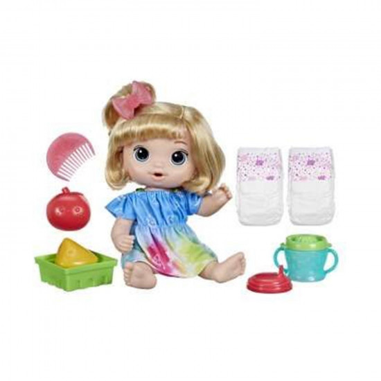 Hasbro Baby Alive: Fruity Sips Apple Blonde Hair Doll (F7356)