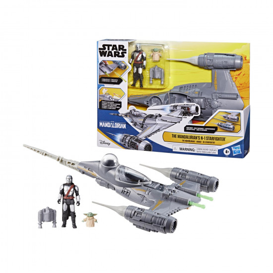Hasbro Disney: Star Wars - The Mandalorian N-1 Starfighter Figure Vehicle (F9950)