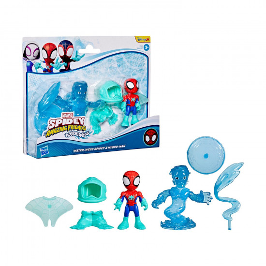 Hasbro Disney Jr. Marvel: Spidey And His Amazing Friends Waterwebs - Spidey & Hydro-Man Figures & Vehicles (G1463)