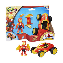 Hasbro Marvel: Iron Man And His Awesome - Iron Man Iron Racer Vehicle (G1471)