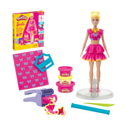 Hasbro Play-Doh: Fashion - Barbie Designer Dolls Ruffles And Bows (G1361)