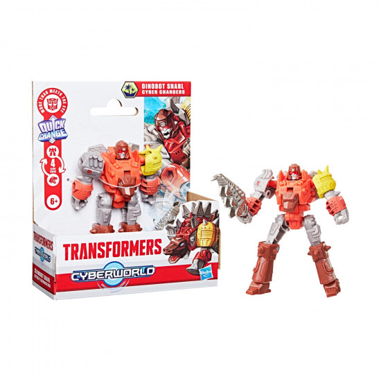 Hasbro Transformers: Cyberworld - Dinobot Snarl Cyber Changers Action Figure (G1042)