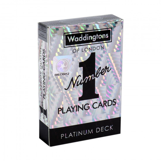 Winning Moves: Waddingtons No.1 - Platinum Playing Cards (35521)