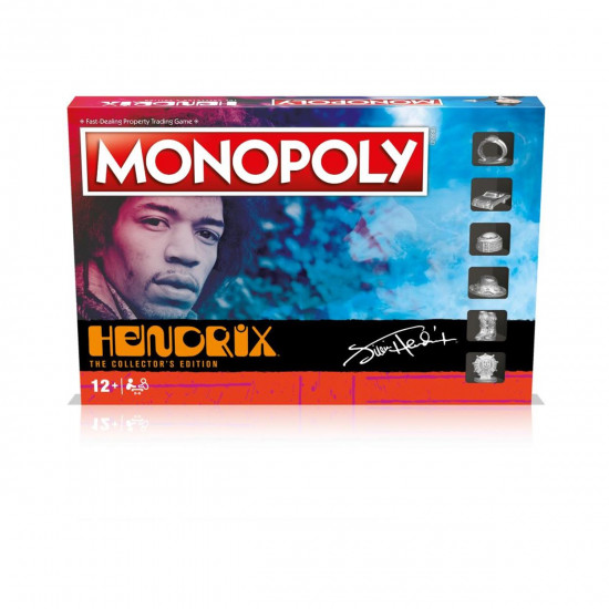 Winning Moves Monopoly: Jimi Hendrix Board Game (English Language) (WM03131-EN1)