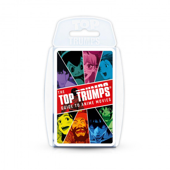 Winning Moves Top Trumps: Guide to Anime Movies Card Game (WM03713-EN1-6)
