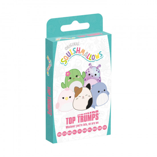 Winning Moves Top Trumps Specials: Squishmallows Standard Tuck Box Card Game (WM04560-ML1)