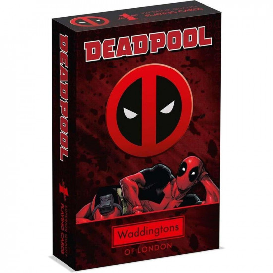 Winning Moves: Waddingtons No.1 - Deadpool Playing Cards (WM04686-EN1)